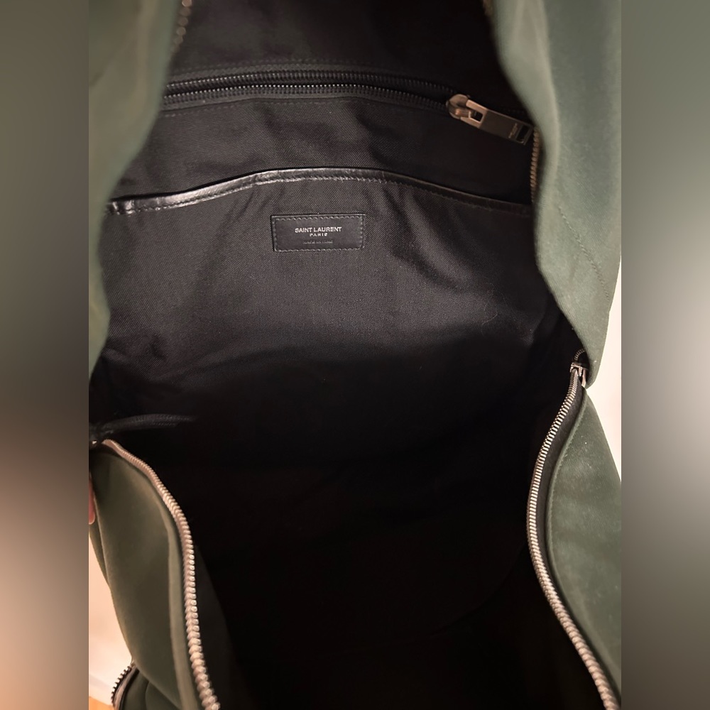 Saint Laurent City Leather Backpack - Picture 4 of 7